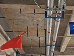 巴宜管廊支架的安装方法